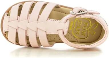 Pom D'api Stand-Up Strap leather sandals Pink