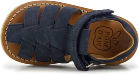 Pom D'api Waff Papy leather sandals Blue