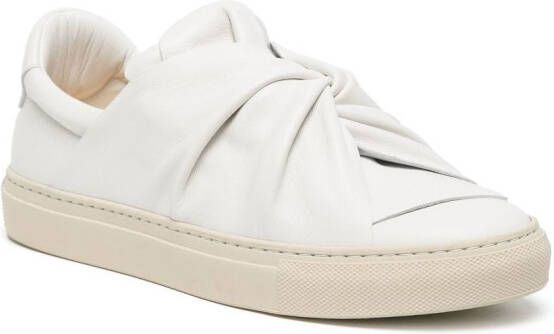 Ports 1961 knotted leather sneakers White
