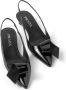Prada 25mm appliqué-detail leather pumps Black - Thumbnail 4