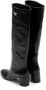 Prada 55mm knee-high leather boots Black - Thumbnail 4
