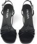 Prada 55mm leather sandals Black - Thumbnail 3