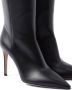 Prada 95mm knee-high nappa leather boots Black - Thumbnail 5