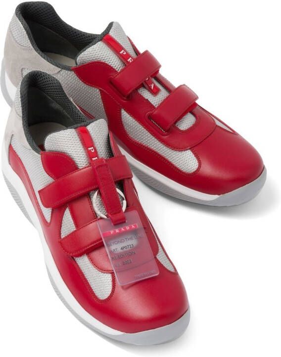 Prada America s Cup Original low-top sneakers Red