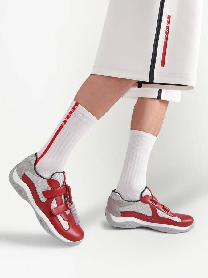 Prada America s Cup Original low-top sneakers Red