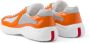 Prada America's Cup leather sneakers Orange - Thumbnail 2