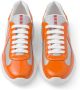Prada America's Cup leather sneakers Orange - Thumbnail 3