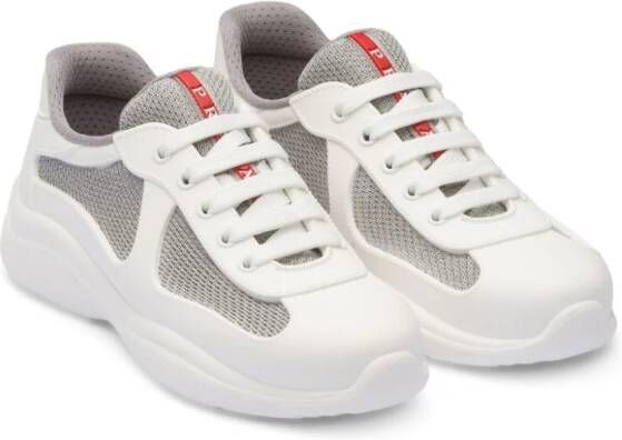 Prada America's Cup panelled sneakers White