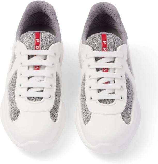 Prada America's Cup panelled sneakers White