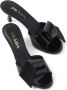 Prada bow-detail patent-leather sandals Black - Thumbnail 4