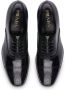 Prada brushed fumé leather Oxford shoes Black - Thumbnail 4