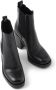 Prada brushed leather 85mm ankle boots Black - Thumbnail 4