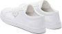 Prada Brushed leather low-top sneakers White - Thumbnail 3