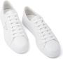 Prada Brushed leather low-top sneakers White - Thumbnail 4