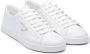 Prada brushed leather low-top sneakers White - Thumbnail 2