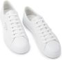 Prada brushed leather low-top sneakers White - Thumbnail 4