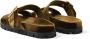 Prada buckled velvet sandals Brown - Thumbnail 3