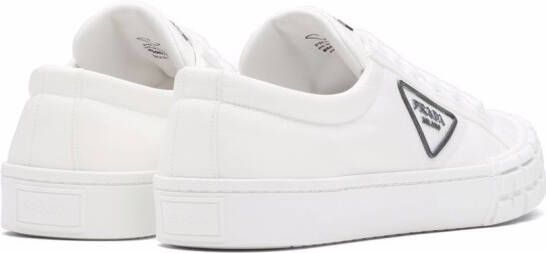 Prada Cassetta Wheel low-top sneakers White