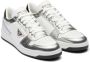 Prada District mirrored-effect sneakers White - Thumbnail 2