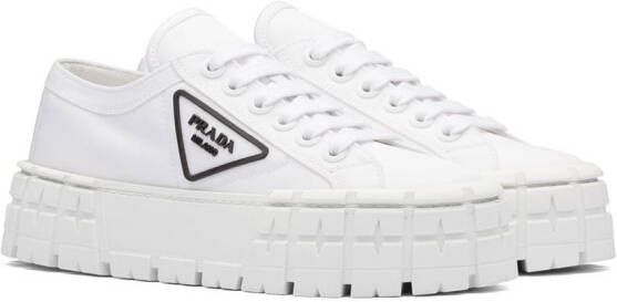 Prada Double Wheel low-top sneakers White