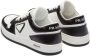 Prada Downtown leather sneakers White - Thumbnail 2