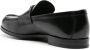 Prada Enamel-triangle leather loafers Black - Thumbnail 3