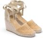Prada espadrille wedge sandals Neutrals - Thumbnail 2