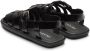 Prada interwoven straps flat sandals Black - Thumbnail 3