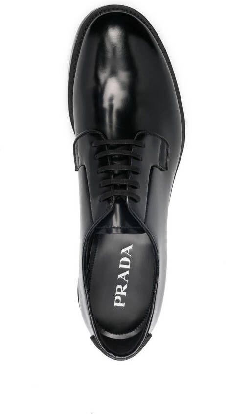 Prada lace-up Derby shoes Black