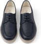 Prada lace-up leather loafers Blue - Thumbnail 4