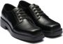 Prada leather Derby shoes Black - Thumbnail 2