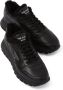 Prada logo leather sneakers Black - Thumbnail 4