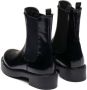 Prada brushed leather ankle boots Black - Thumbnail 3