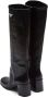 Prada logo-plaque leather boots Black - Thumbnail 3