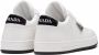 Prada logo-plaque leather sneakers White - Thumbnail 3