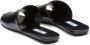 Prada logo plaque pointed-toe sandals Black - Thumbnail 3