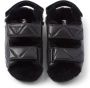 Prada logo-strap chunky sandals Black - Thumbnail 4