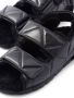 Prada logo-strap chunky sandals Black - Thumbnail 5