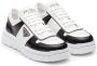 Prada low-top leather sneakers White - Thumbnail 2