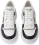 Prada low-top leather sneakers White - Thumbnail 4