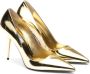 Prada metallic leather pumps Gold - Thumbnail 2