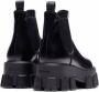 Prada Moonlith brushed leather Chelsea boots Black - Thumbnail 3