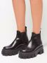 Prada Moonlith brushed leather Chelsea boots Black - Thumbnail 5