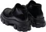 Prada Monolith leather flatform loafers Black - Thumbnail 3