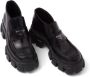Prada Monolith leather flatform loafers Black - Thumbnail 4