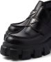 Prada Monolith leather flatform loafers Black - Thumbnail 5