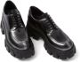 Prada Moonlith ombré-effect lace-up shoes Black - Thumbnail 4