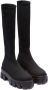 Prada Monolith mid-calf sock boots Black - Thumbnail 2