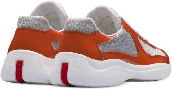 Prada America s Cup low-top sneakers Orange