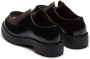 Prada opaque brushed-leather lace-up shoes Black - Thumbnail 3